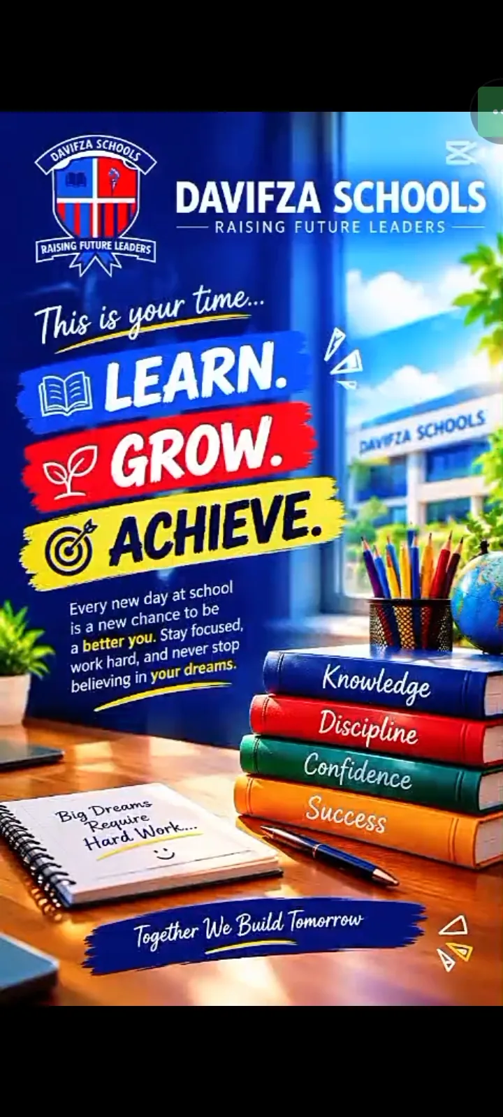 Learn. Grow. Achieve. — Davifza Schools